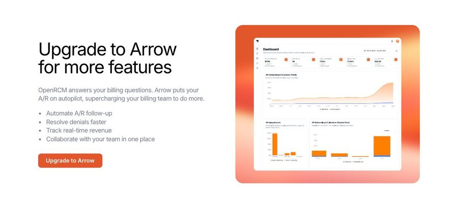 OpenRCM: Upgrade to Arrow