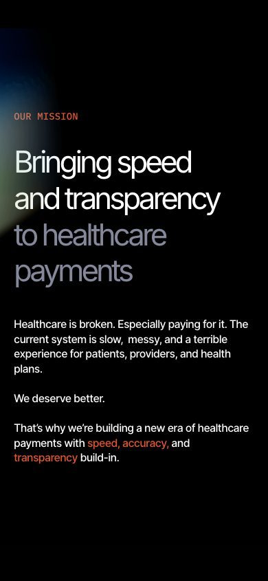 Mobile: mission statement